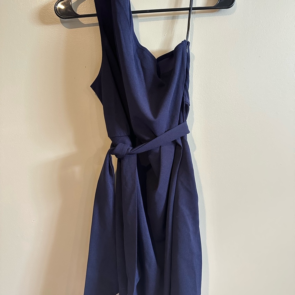 Elegant Navy Blue Dress